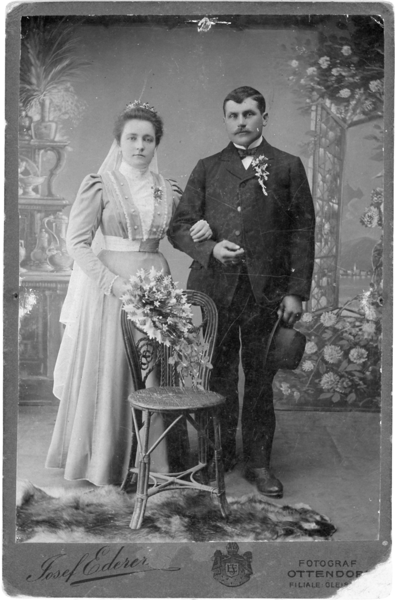 1903, Hochzeit von Johanna Grabner und Josef Hofer